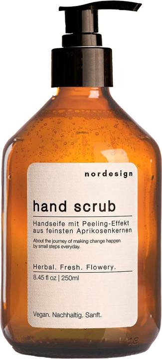 Nordesign Handseife Hand Scrup (Flüssigseife, Peelingseife, 250 ml)