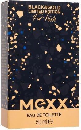 Immagine prodotto Mexx Edizione limitata in oro e nero (Eau de toilette, 50 ml)