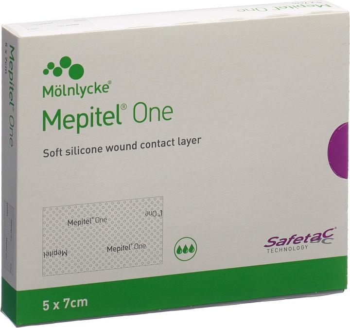 Actual product image Mepitel One Wundverband 5x7cm (neu) (5 x)