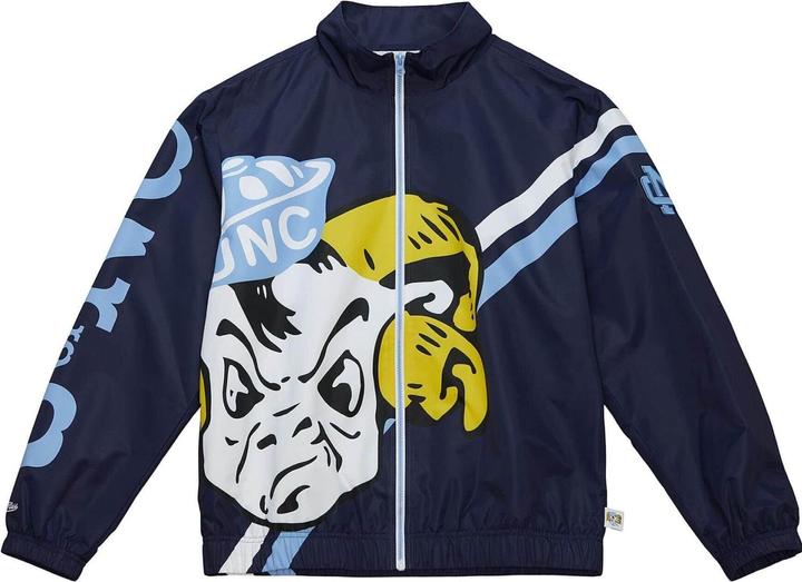 Immagine prodotto Mitchell & Ness M&N Exploded Logo Warm Up Veste University of North Carolina (M)