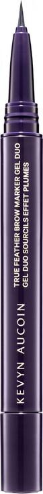 Image du produit Kevyn Aucoin True Feather Brow Marker Gel Duo (Dark Brunette)