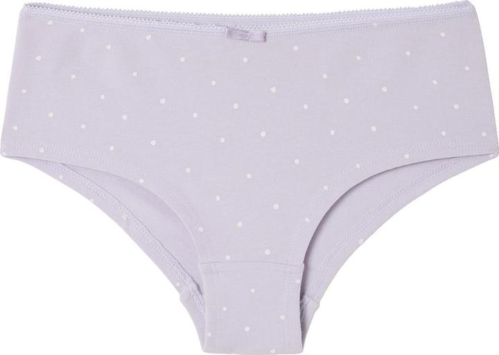 Actual product image Vertbaudet Bio-Kollektion: 5er-Pack Mädchen Shortys mit Blumen (98, 5-pack)