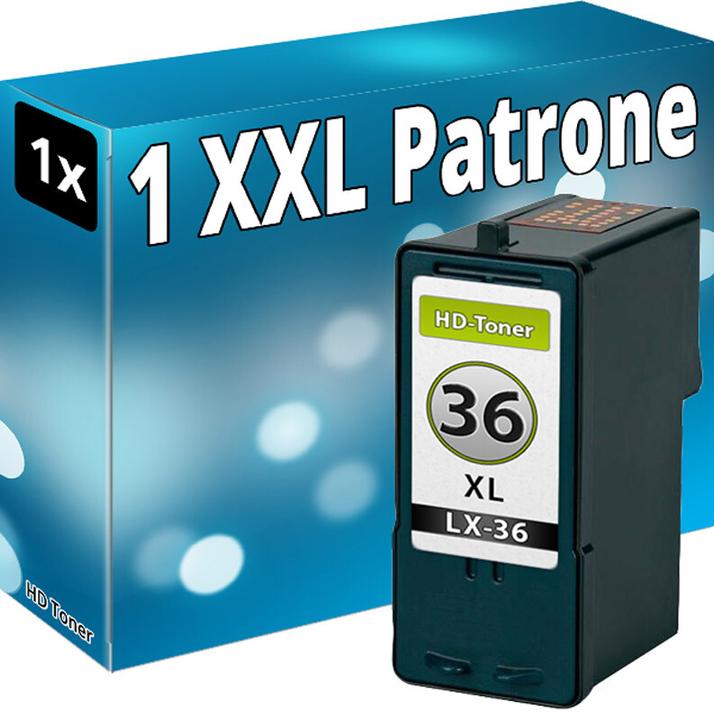 Produktbild Druckfuxx TINTE PATRONEN für LEXMARK 36 XL X3650 X4650 X5650 X6650 X6675 Z2420 1