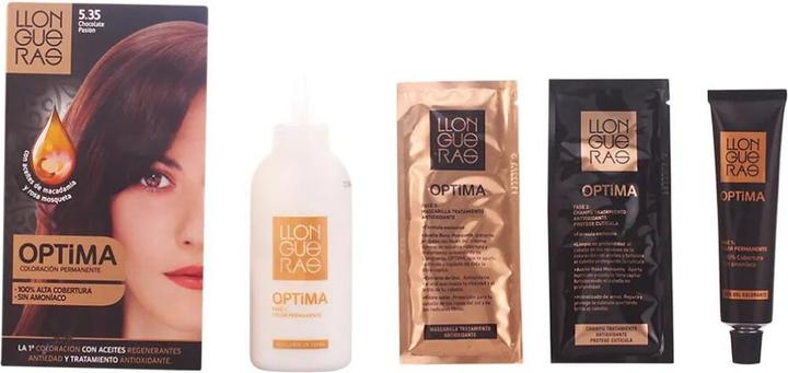 Image du produit Llongueras OPTIMA couleur de cheveux #5.35-passion chocolat (5.35-passion chocolat)