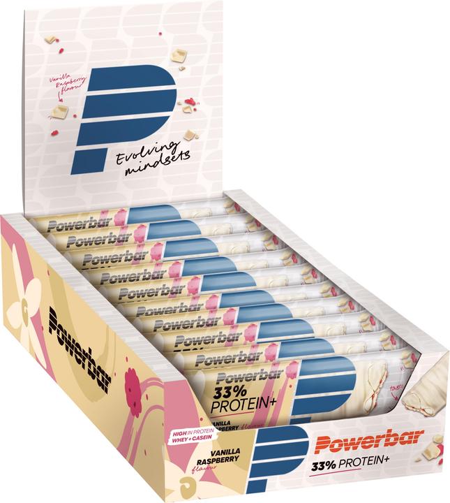 Powerbar Proteine Plus 33% (Vaniglia, Lampone, 10 pz., 900 g)
