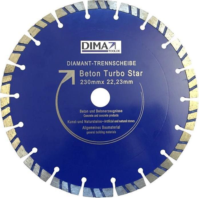 Produktbild Cedima DISC 50003612 DIAMOND TURBOSTAR 230X22MM
