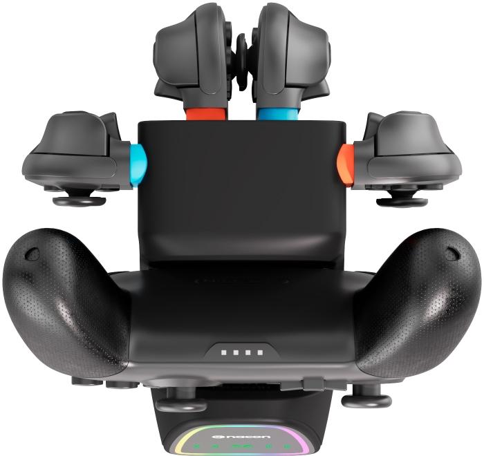 Image du produit Bigben Ricarica 2 Joycon e 1 Controller PRO Switch 2 Big Ben (Switch 2)