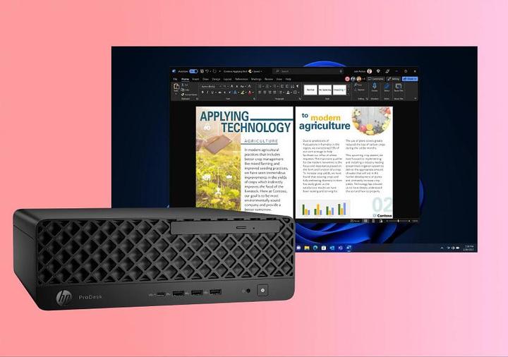 Produktbild HP ProDesk 4 SFF G1i Wolf Pro Security Edition (16 GB, 512 GB, Intel Arc Graphics)