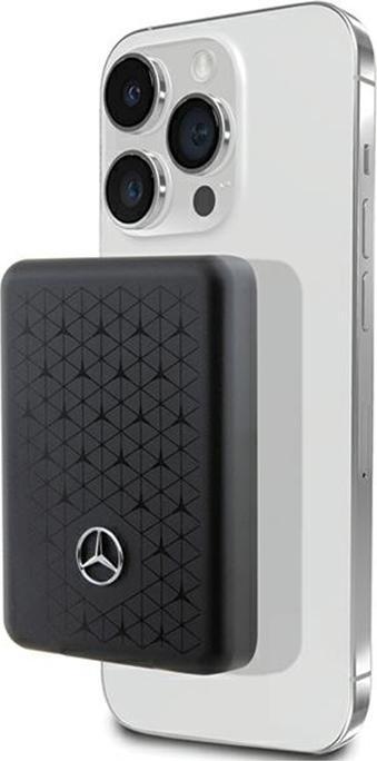 Produktbild Mercedes Powerbank MEPB5KMESTK 15W 5000mAh czarny/black MagSafe (5000 mAh, 15 W)