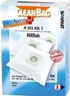 Actual product image Cleanbag M201NIL3 Vacuum Cleaner Bags for Nilfisk 22359500 81846000 (1 x)