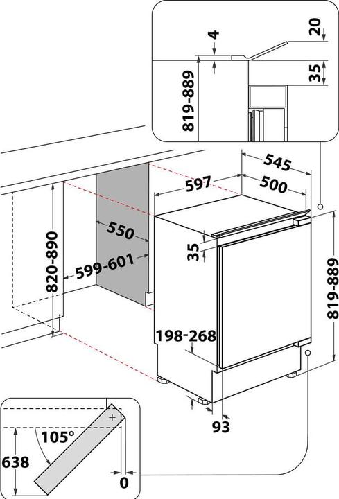 Produktbild Whirlpool WBUL021 (144 l)