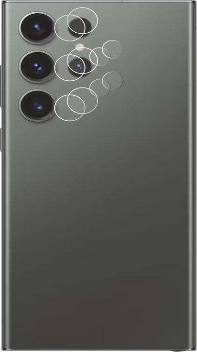 Image du produit ScreenLeaf Film de protection durable Protection d'écran Film clair transparent (2 pièce(s), Samsung Galaxy S23 Ultra)