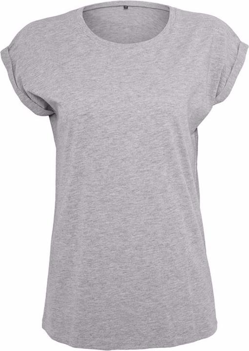 Build Your Brand Dame verlängerte Schulter TShirt