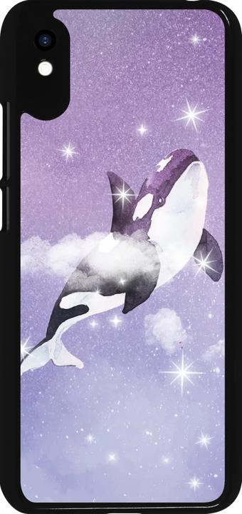 PhoneLook Hülle Whale in sparking stars (Xiaomi Redmi 9A)
