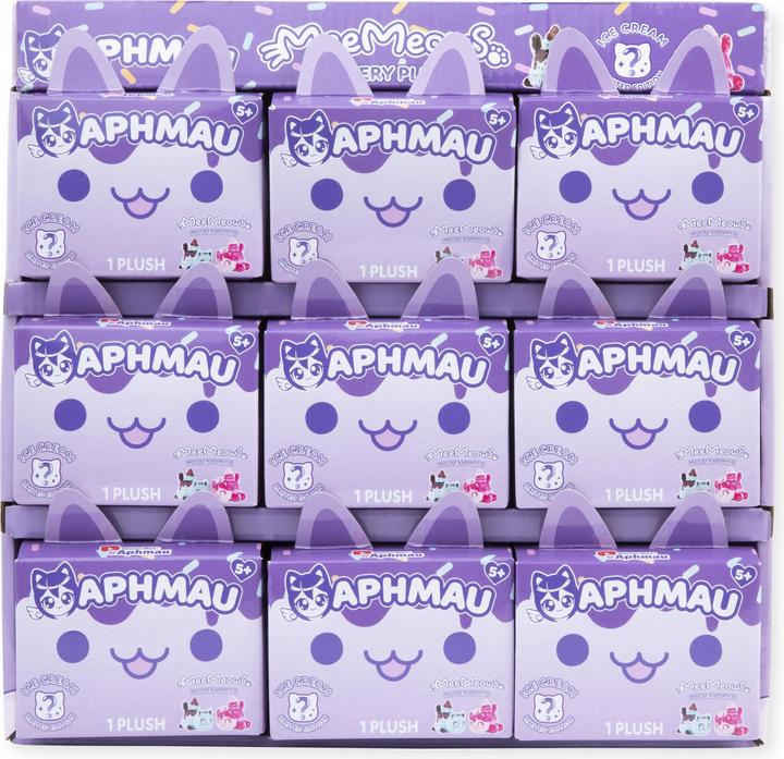 Actual product image Aphmau 6" Mystery Meemeow Plush - Ice Cream (15.24 cm)