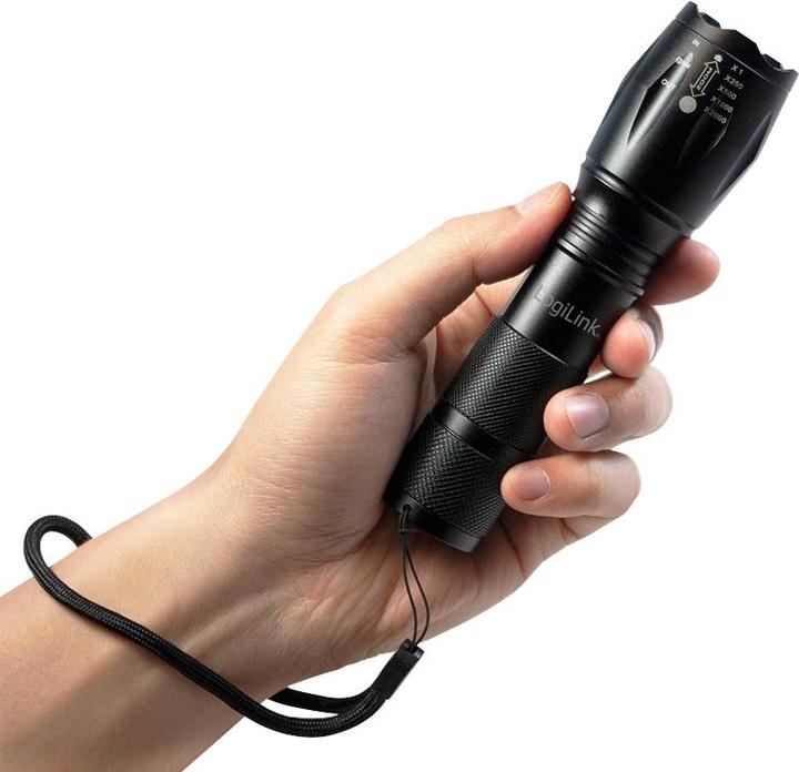 Actual product image LogiLink Flashlight (13.20 cm, 800 lm)