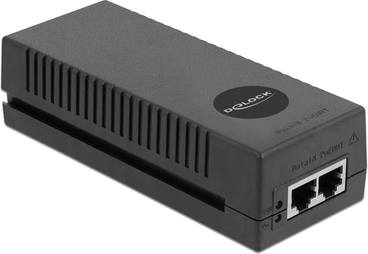Delock Iniettore PoE+ 10Gbps (802.3af (PoE), 30 W)