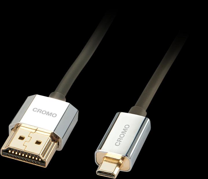 Image du produit Lindy micro HDMI (Typ D) — HDMI (Typ A) (0.50 m, HDMI)
