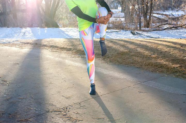Actual product image Injinji Women's Run Lightweight No-Sho (XS/S)