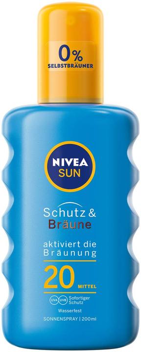 NIVEA Protect & Bronze (Sonnenspray, SPF 20, 200 ml)