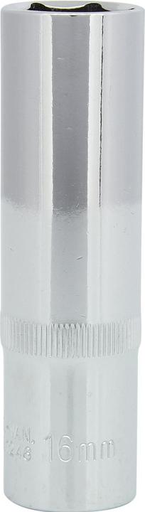 Produktbild KS Tools 1/2" CHROMEplus Sechskant-Stecknuss lang (16 mm)