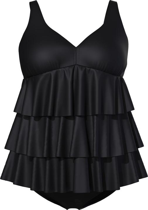 Produktbild Ulla Popken Tankini, Volants, Softcups, recycelt (44)