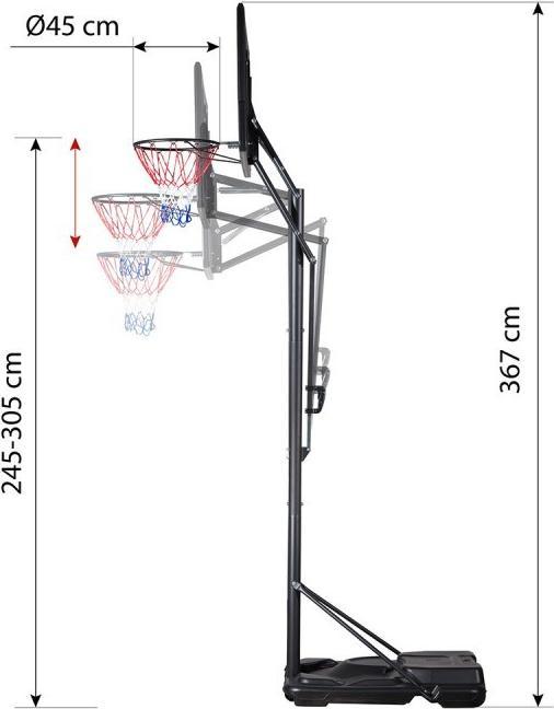 Immagine prodotto Nils Zdk020 Canestro Da Basket
