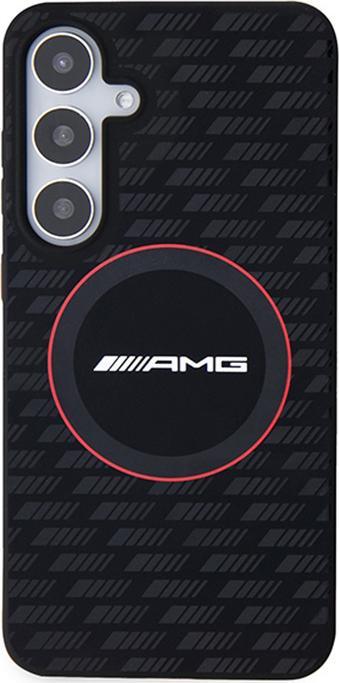 Produktbild Mercedes AMG AMHMS23SMRK S921 czarny/black hardcase Silicone Carbon Pattern MagSafe (Samsung Galaxy S24)