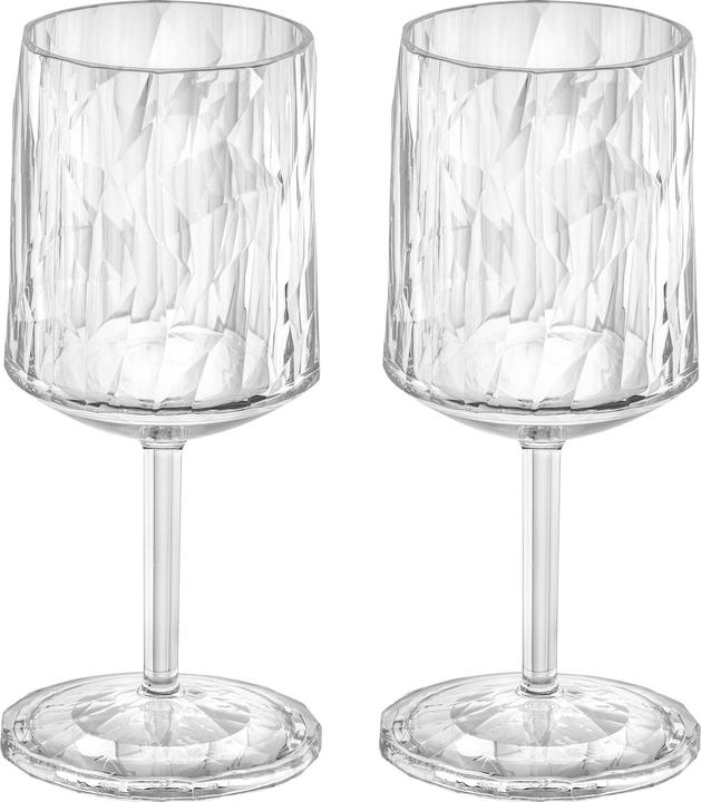 Koziol Verre à vin blanc Superglas (20 cl, 2 Verres, Verres à vin blanc)