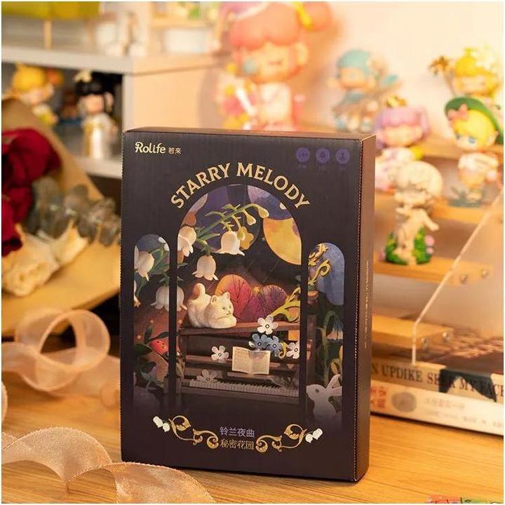 Actual product image Rolife DIY doll's house star melody