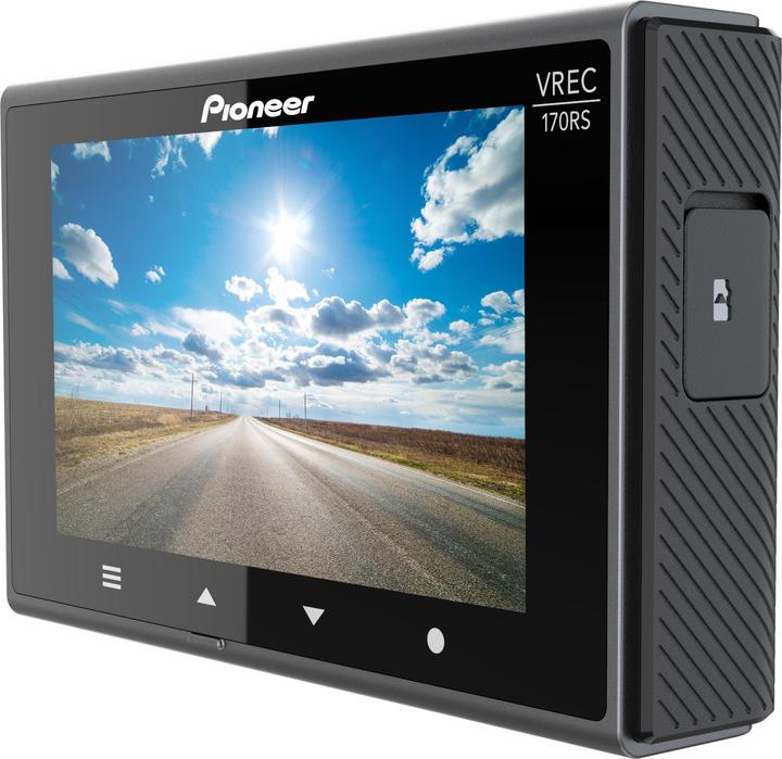Image du produit Pioneer VREC-170RS Caméra Dashcam WLAN (Indicateur intégré, Écran intégré, Bluetooth, WiFi, Récepteur GPS, Accéléromètre, Full HD)
