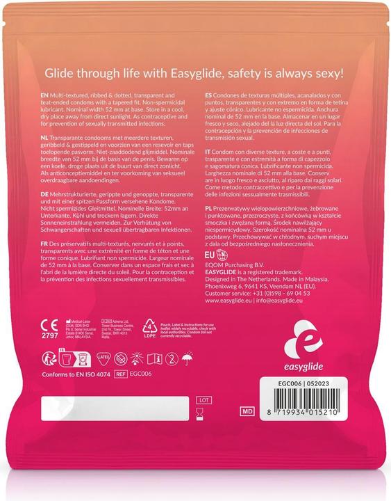 Actual product image EasyGlide Ribs & Dots (40 pcs.)
