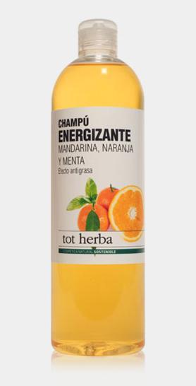 Actual product image Tot Herba Shampoo Tangerine and Orange 500 ml (500 ml, Liquid shampoo)