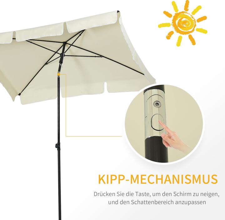 Produktbild Outsunny Sonnenschirm (1.25 m)