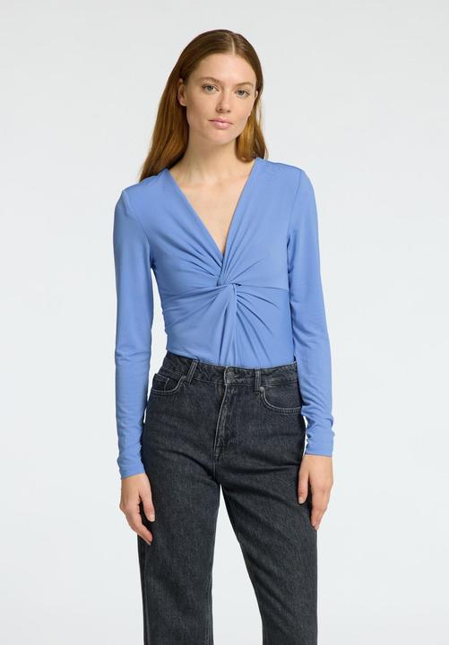 Produktbild Selected Femme Knoten-Effekt Langärmeliger Body (L)
