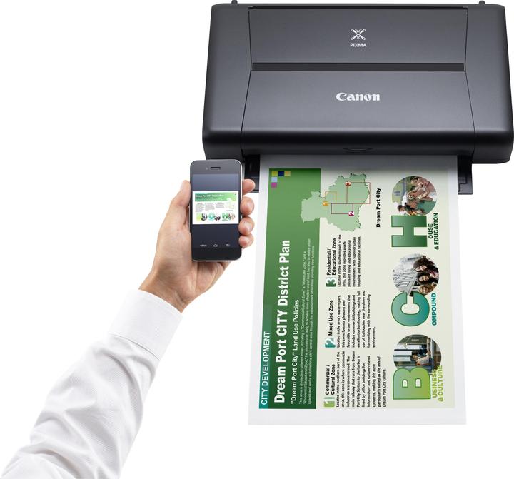 Immagine prodotto Canon PIXMA iP110 con batteria (Inchiostro, Colore)