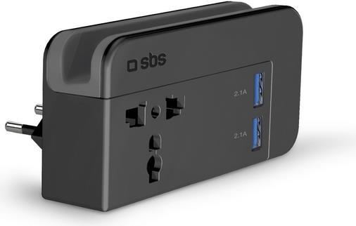Produktbild SBS Universal Reiseladegerät inkl. 2x USB à 2.1A