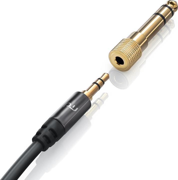 Produktbild Primewire Klinken Adapter / 3,5mm auf 6,3mm (Analog -> Analog)