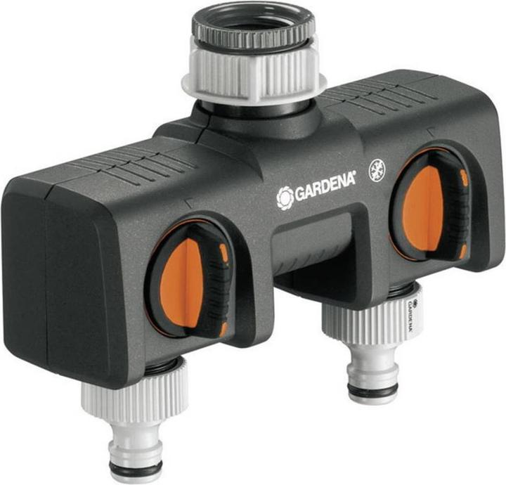 Produktbild Gardena 2-Wege- + Wasserzähler (2 Wege Verteiler, 30.30 mm)