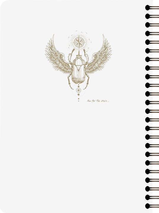 Image du produit Clairefontaine Flying Spirit (A5, À rayures, Couverture souple)