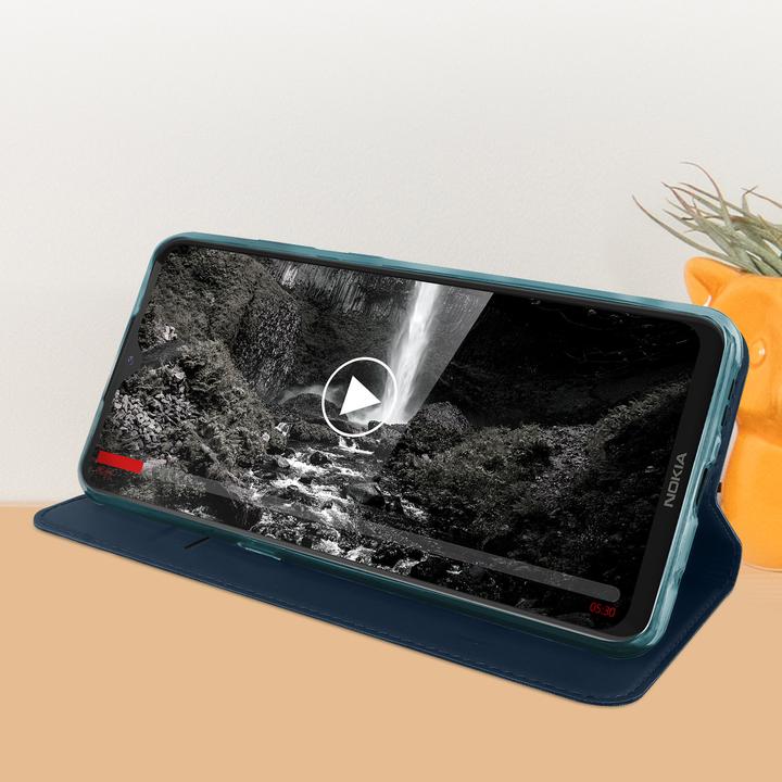 Produktbild Dux Ducis Nokia 5.3 - Flip Folio Case dunkelblau (Nokia 5.3)