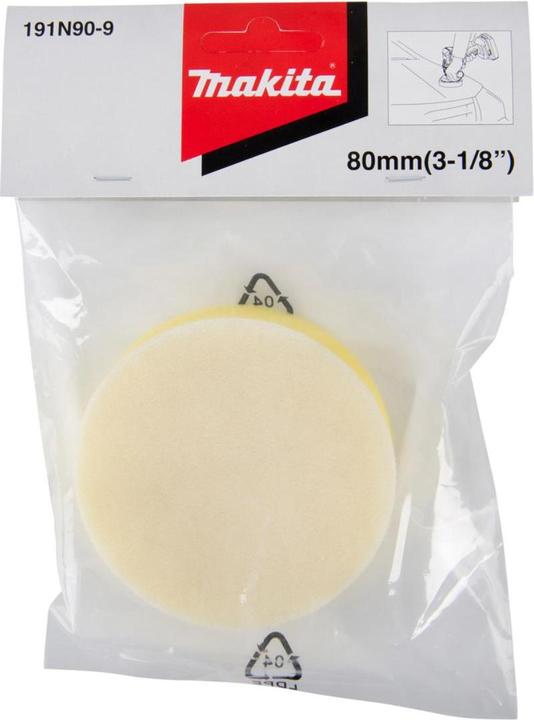 Produktbild Makita Klett-Schwamm Gelb 191N90-9