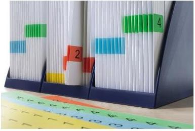 Actual product image HERMA Colour labels A4 removable