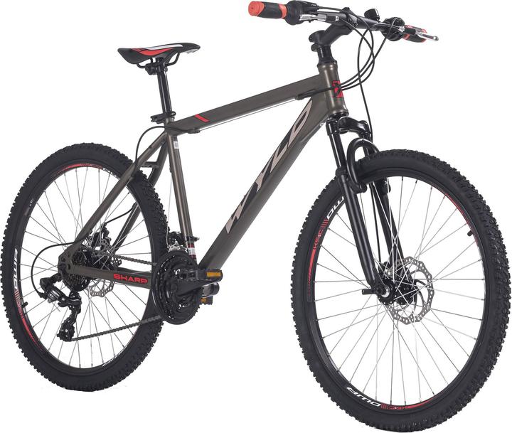 Actual product image Wyld Mountainbike Hardtail 26" Sharp 3.0 Schwarz 21 Gänge (51 cm)