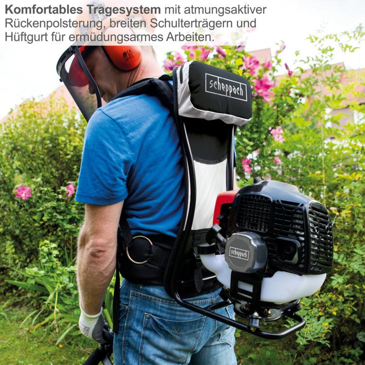 Image du produit Scheppach Mfh5300-4bp (Fils coupe-herbe, Lame de coupe en métal)