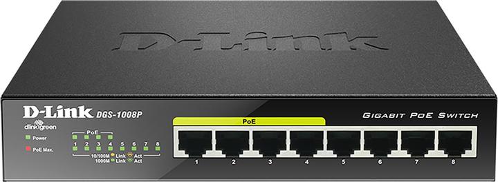 Immagine prodotto D-Link Dgs-1008p (8 Porti)