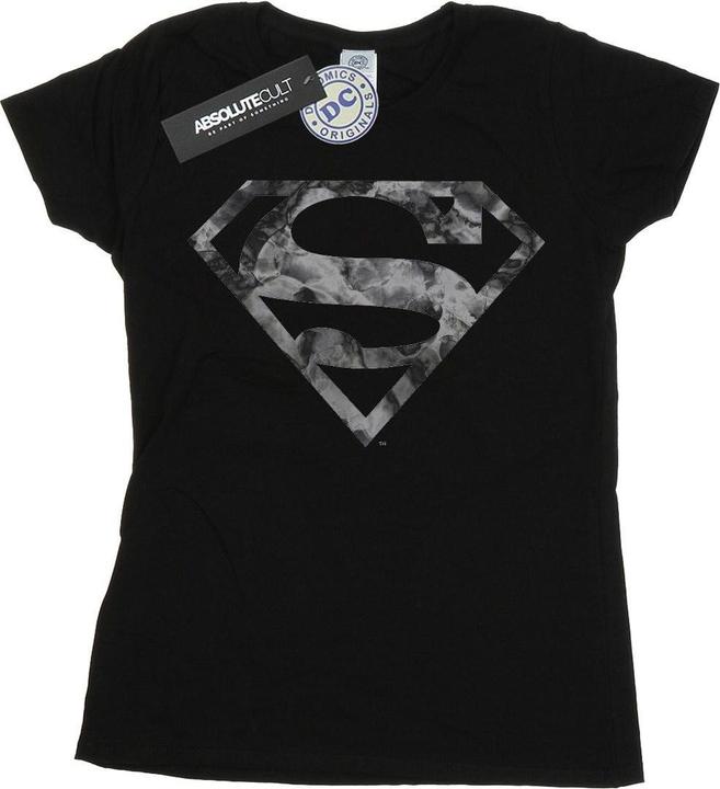 Superman Marble Logo TShirt (S)