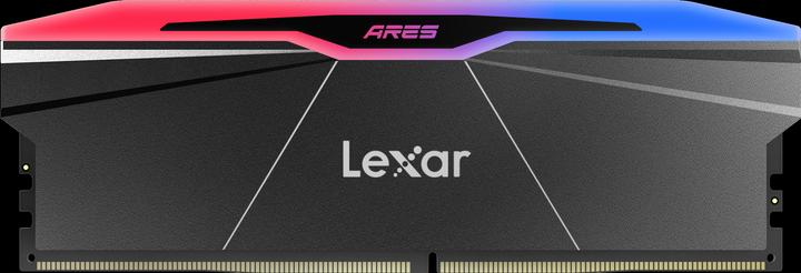 Image du produit Lexar Kit Barrettes mémoire 32Go (2x16Go) DIMM DDR5 Ares RGB 6000MHz (Noir) (2 x 16GB, 6000 MHz, RAM DDR5, U-DIMM)