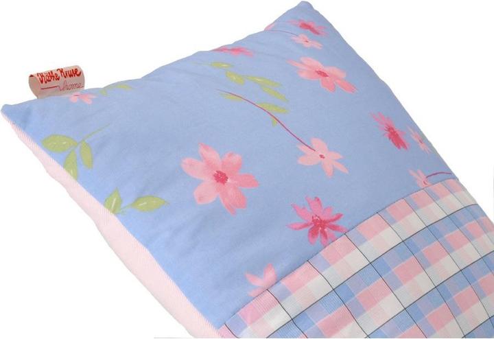 Käthe Kruse Cuscino fiori piccoli rosa (33x33)