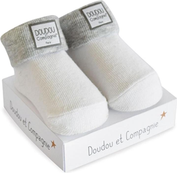 Immagine prodotto Doudou et Compagnie Calzini bambino grigio 4x1ass (MQ4) (Confezione singola, 16 - 18)